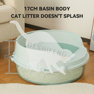 Bac à Litière <span class=keywords><strong>pour</strong></span> Chat Bon Marché Multi-Usage Amovible Léger Facile à Nettoyer Bac à Litière <span class=keywords><strong>pour</strong></span> <span class=keywords><strong>Chaton</strong></span> - Product Image 4