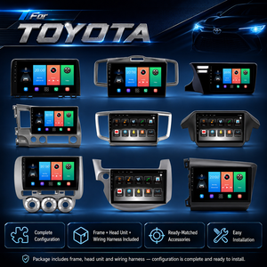 Pour Toyota, autoradio <span class=keywords><strong>Android</strong></span>, CarPlay sans fil, <span class=keywords><strong>Android</strong></span> <span class=keywords><strong>Auto</strong></span>, autoradio avec écran tactile, système multimédia GPS - Product Image 4