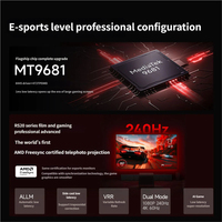 Projecteur intelligent XGIMI RS 20 Pro Max 4K UHD 3600 CVIA Lumens Triple Laser avec zoom optique, déplacement de l'objectif et taux de rafraîchissement élevé pour Home Cinéma
