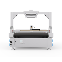Cutter automatique CNC à couteau oscillant Suke, contrôlé par PLC, pour tissus et cuir, zone de travail 1600x2500mm, vitesse 1500mm/s