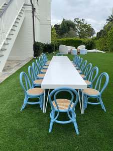 Silla Infantil de Ratán Hecha a Mano, Moderna, de Mimbre Natural, Segura para Niños, Decoración para Fiestas de Cumpleaños al Aire Libre, Muebles Infantiles - Product Image 4