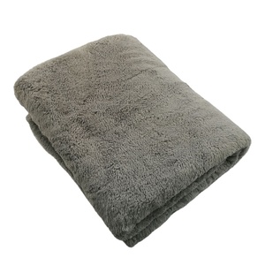 Manta de <span class=keywords><strong>cama</strong></span> Raschel de doble capa de lujo, forro polar Sherpa ecológico y felpa de franela para el invierno - Product Image 1