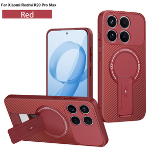 Funda para Teléfono con Textura de Fibra de Carbono Lichicase para <span class=keywords><strong>Xiaomi</strong></span> 17T 17T <span class=keywords><strong>Pro</strong></span>, Soporte Invisible, Cubierta Trasera Magnética para Móvil - Product Image 1