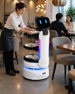 Robot de Entrega Segway ServeBot S1 para Interiores, para Restaurantes, Supermercados, Fábricas, Hospitales, Cafeterías y Tiendas 4S - Product Image 4