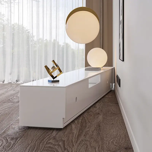 Ensemble moderne de <span class=keywords><strong>meuble</strong></span> <span class=keywords><strong>TV</strong></span> et table basse en bois pour salon et chambre à coucher, console multimédia de luxe, unité <span class=keywords><strong>TV</strong></span> adaptée aux téléviseurs de 65 pouces et plus - Product Image 3