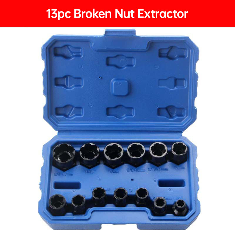 13pcs extracteur de noix cassée [boîte bleue]
