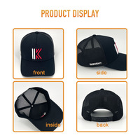 Gorra Deportiva Heycap Factory, Diseño Nuevo, Personalizable, Transpirable, de Sarga de Algodón, con Visera, Estilo Retro, Cierre a Presión de Cobre Negro