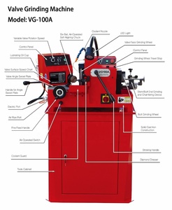 VG100 Máquina más popular Máquina <span class=keywords><strong>rectificadora</strong></span> <span class=keywords><strong>de</strong></span> válvulas <span class=keywords><strong>de</strong></span> alta precisión para ventas - Product Image 2