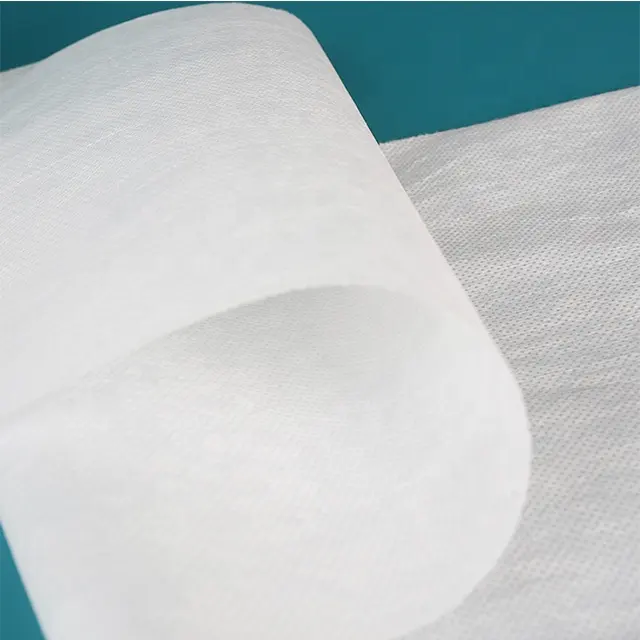 Spunbond kain bangunan Teknik Sipil konstruksi sanitasi bukan tenunan hewan peliharaan untuk kasur berlapis gratis sampel kain bukan tenunan