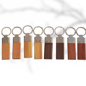 Porte-clés en bois gravable au laser, écologique, vierge, cadeau de mariage durable, idéal pour la vente en gros - Product Image 4