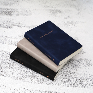 Agenda hebdomadaire personnalisé avec couverture en cuir PU, logo personnalisé, boîte cadeau indépendante, couverture rigide A5, carnet de notes personnalisé - Product Image 6
