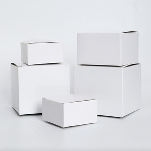 Nhà Máy Giao hàng số lượng lớn hình chữ nhật hộp màu trắng dưới chèn gấp bao bì hộp Màu sản phẩm điện tử hộp các tông màu trắng - Product Image 4