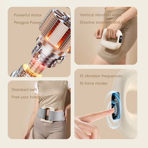 Anillo de Masaje Muscular Portátil Magic <span class=keywords><strong>Mini</strong></span> Fascia <span class=keywords><strong>2026</strong></span>, Máquina de Gimnasio para Masaje Deportivo, Anillo de Masaje por Vibración con Correa - Product Image 5