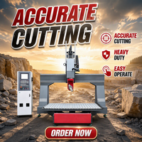 Machine de découpe et de gravure CNC 5 axes avec engrenage et moteur pour la découpe de mousse 3D