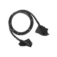 Paire de joints d'étanchéité de porte gauche et droite en caoutchouc pour Camaro Firebird Trans 70-81