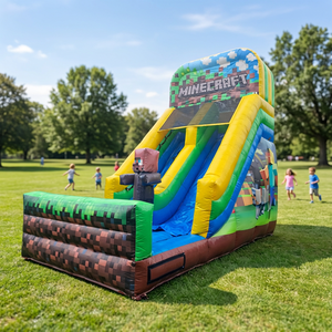 <span class=keywords><strong>Castillo</strong></span> Inflable con Temática Moderna de Minecraft, Brincolín Inflable Comercial, <span class=keywords><strong>Alquiler</strong></span> de Castillos Inflables - Product Image 2