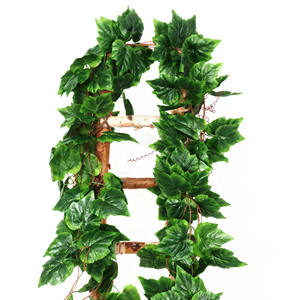 Venta al por mayor al aire libre 5 piezas artificiales 26 piezas hoja <span class=keywords><strong>de</strong></span> <span class=keywords><strong>uva</strong></span> ratán nueva colección al aire libre colgando plantas artificiales <span class=keywords><strong>de</strong></span> hoja perenne - Product Image 4