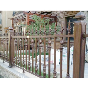 Balaustres decorativos de aluminio para jardín, balaustres de Metal, vallas de Villa para balcón - Product Image 4