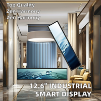 Écran LCD ultra-large étiré de 23,1 à 47,1 pouces, affichage publicitaire réseau Android pour étagères, utilisation en voiture, étanche IPX3