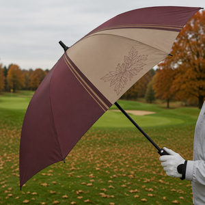 Custom 4 Seasons Golf <b>Umbrella</b> Spring Summer Autumn Winter Canopy Design <b>Windproof</b> Promotional Golf <b>Umbrella</b> - Product Image 5