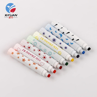 Stylo aquarelle frais en plastique de haute qualité ensemble de marqueurs d'art de dessin animé mignon pour enfants emballage de nouveauté pour dessin