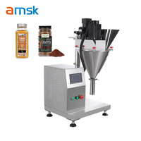 Machines de remplissage de haute précision, machine de remplissage et de scellage semi-automatique pour ensacheuse de poudre à vis sans fin