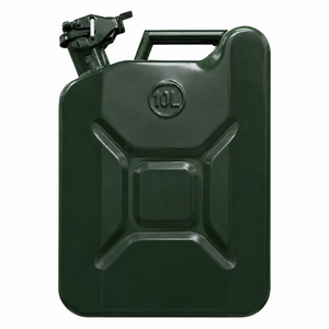 Bidon à carburant de haute qualité 5/10/20 litres, réservoir de carburant <span class=keywords><strong>20l</strong></span> pour diesel, <span class=keywords><strong>essence</strong></span>, gaz, avec support pour bidon. - Product Image 3