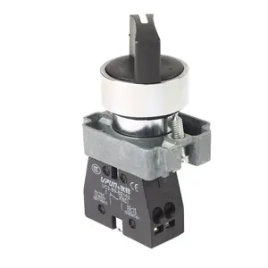 UC2-B9 2/3 posição Momentary/Lock Rotary Selector Switch