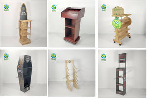 Espositore in legno a buon mercato pino frutta e verdura espositore per frutta e verdura vecchio supermercato espositore m07259 - Product Image 5