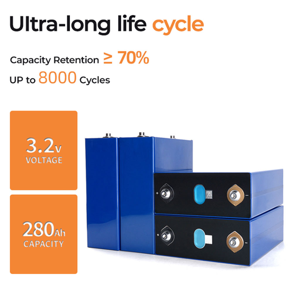 Fast Delivery EU Stock 3.2V Lithium Cells Catl Grade a DIY 12V 24V 48V LiFePO4 Akku 105Ah 280Ah 300Ah 304Ah 314Ah 320Ah Battery · image 3