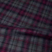 TR Sportswear- Stretch Check Plaid Stoff Herren-und Damenmode Kinder hemd Kleider mantel Dekoratives Garn Gefärbt Plaid