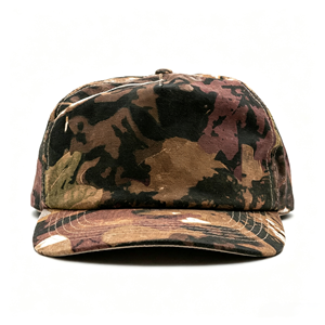 High Quality Custom 5-Panel <b>Camo</b> Sport Baseball <b>Cap</b> Polyester with 3D Embroidery Logo Premium Gorras - Product Image 2