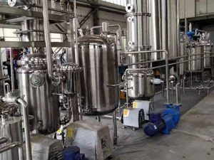 Concentración de efecto único Extracto de espirulina Ficocianina/Concentración de ácido <span class=keywords><strong>gamma</strong></span>-linolénico Sistema de evaporador de efecto único - Product Image 5