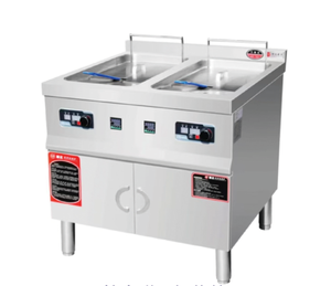 Freidora Eléctrica Industrial de 44L con 2 Cestas y Control por Computadora, con Filtro de Aceite, para <span class=keywords><strong>Pollo</strong></span> <span class=keywords><strong>McDonald</strong></span>'s - Product Image 1