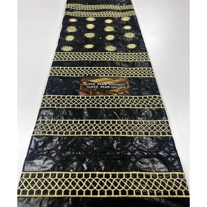 Magnifique bassin <span class=keywords><strong>imperméable</strong></span> en coton africain imprimé Bazin de haute qualité pour tissu - Product Image 3