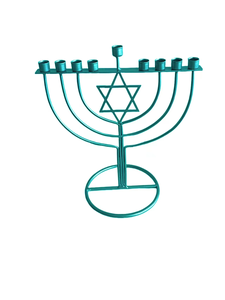Venta al por mayor directa de fábrica: <span class=keywords><strong>Menorah</strong></span> judía personalizada de excelente acabado para decoración de Hanukkah, <span class=keywords><strong>9</strong></span> ramas - Product Image 5