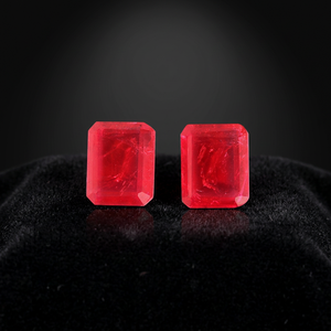 Piedras preciosas de corte octogonal de rubí natural, piedras sueltas al por mayor para la fabricación de joyas, tienda ahora preciosos anillos finos reales - Product Image 3