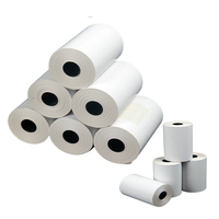 Papier thermique pour imprimante de bordereaux de 57 mm, caisse enregistreuse, point de vente, distributeur automatique, rouleaux de papier thermique, prix fabricant