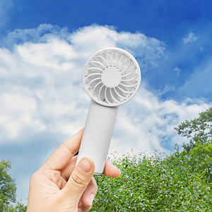 Handheld Portable <b>Fan</b> With DC Motor Rechargeable Battery 5W Three Speed Foldable Plastic <b>Mini</b> <b>Fan</b> For Household Use - Product Image 4