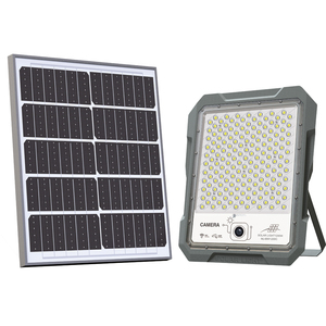 Faro LED Solare da Esterno 800 Watt con Sensore di Sicurezza e Telecamera Wi-Fi CCTV Integrata - Product Image 1
