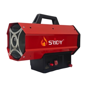 <span class=keywords><strong>Chauffage</strong></span> d'appoint portable au <span class=keywords><strong>gaz</strong></span> 15 kW avec base métallique et grille de protection arrière pour atelier et <span class=keywords><strong>chantier</strong></span> - Product Image 2