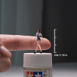 Mô hình nhân vật Kicarmod tỷ lệ 1/64, đồng phục đẹp, đồ chơi sưu tầm, búp bê đúc kim loại, mô hình tinh xảo, dành cho người hâm mộ, dụng cụ lắp ráp mô hình xe hơi - Product Image 2