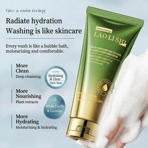 Gel Nettoyant Visage Hydratant Bio Moussant Doux aux Acides Aminés pour l'Acné, Nettoyage en Profondeur, Marque Privée - Product Image 3