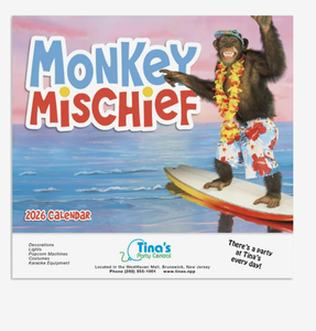 Calendarios Personalizados con Diseño <span class=keywords><strong>de</strong></span> Monos Traviesos 2027, Divertidos Calendarios <span class=keywords><strong>de</strong></span> Animales del Zoológico, Regalo Promocional Premium al por Mayor, 12 Meses - Product Image 4