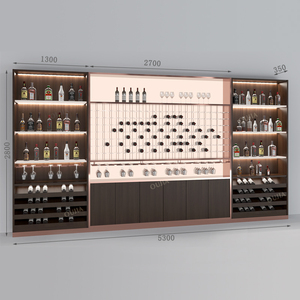 Comptoir de restaurant de luxe Design Café Intérieur Déco <span class=keywords><strong>Pub</strong></span> Bar Comptoir Lounge Bar Mobilier de restaurant - Product Image 5