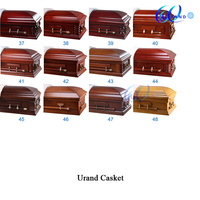 Cercueils et Urnes Funéraires Populaires pour Adultes, Style Américain, Designs Personnalisables, Fabriqués en Chine, Prix Très Bas
