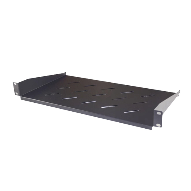 19 Inch 1u Fixed Shelf Server Rack Accessories 1U Tray for 19 Inch Network Rack Cabinet Mount Steel Shelf