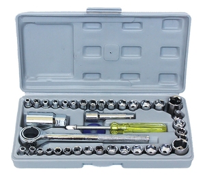 Juego de herramientas de combinación de enchufes de herramientas para coche y motocicleta de <span class=keywords><strong>40</strong></span> piezas - Product Image 2