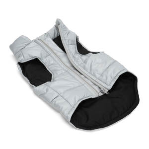 लक्जरी डिजाइनर ठोस रंग गर्म कुत्ते कपड़े कोट - Product Image 3