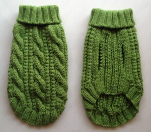 Suéter tejido a mano para cachorros y perros pequeños, cómodo y de moda, nuevo - Product Image 3